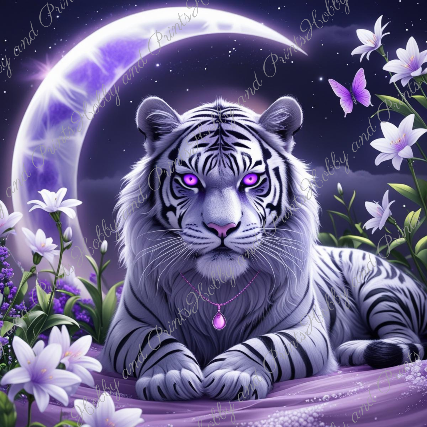 weißer Tiger im Traumland
