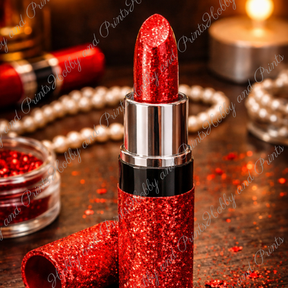 Roter Lippenstift – Luxus Glamour Make-up