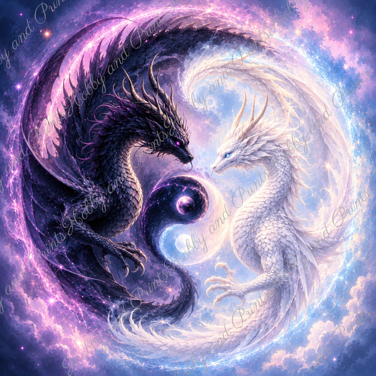 Yin Yang Drachen