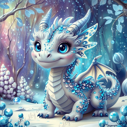 Schneedrache Rocco im Winterwunderland