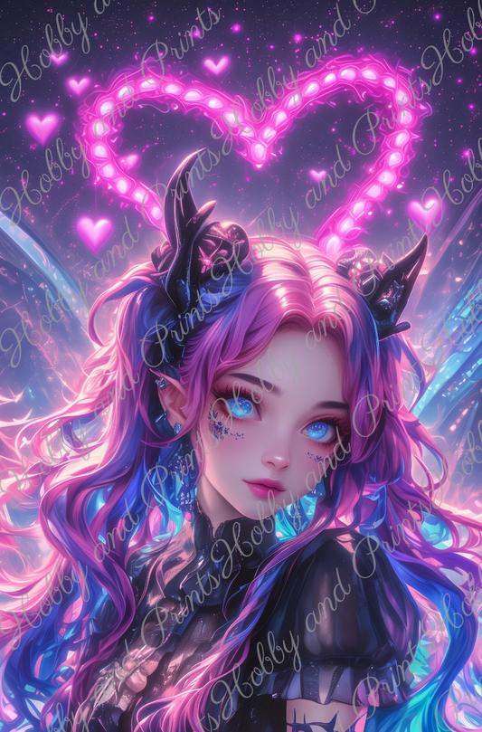 Lucy - pinkes Mangagirl