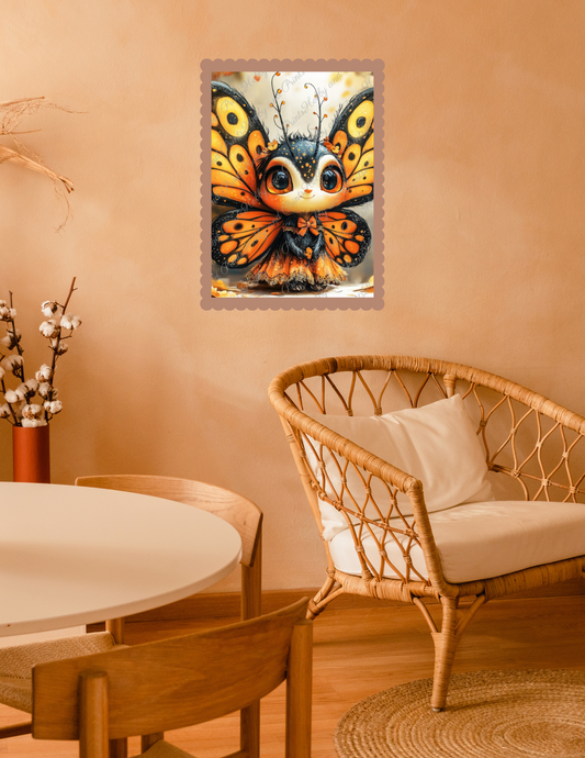 fröhlicher Schmetterling Tufti