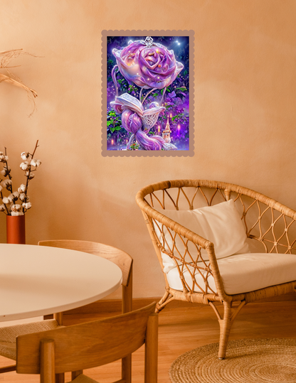 zauberhafte Violette Rose