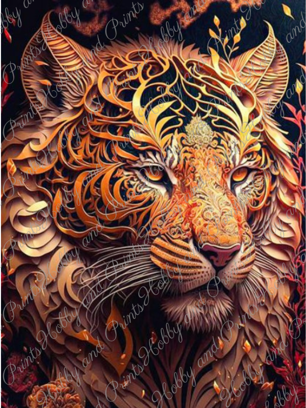 Zerberus - majestätischer Ornamenttiger