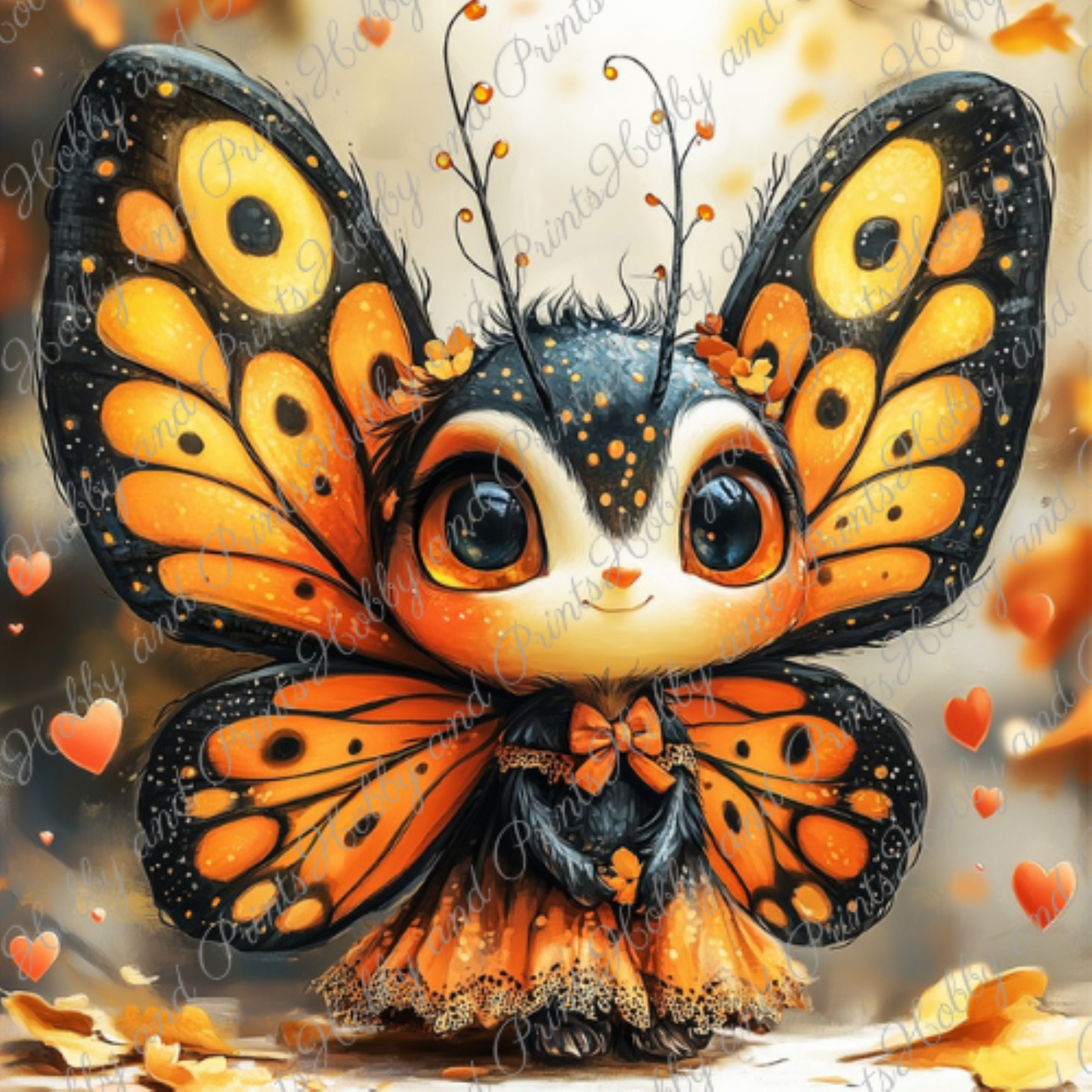 fröhlicher Schmetterling Tufti