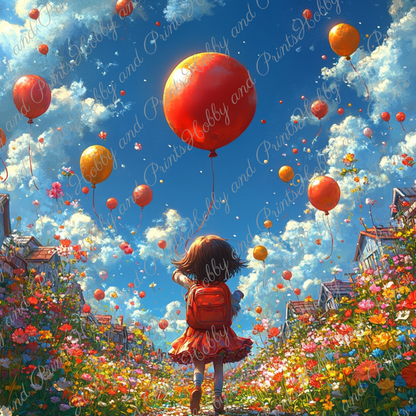 Luftballons, überall Luftballons