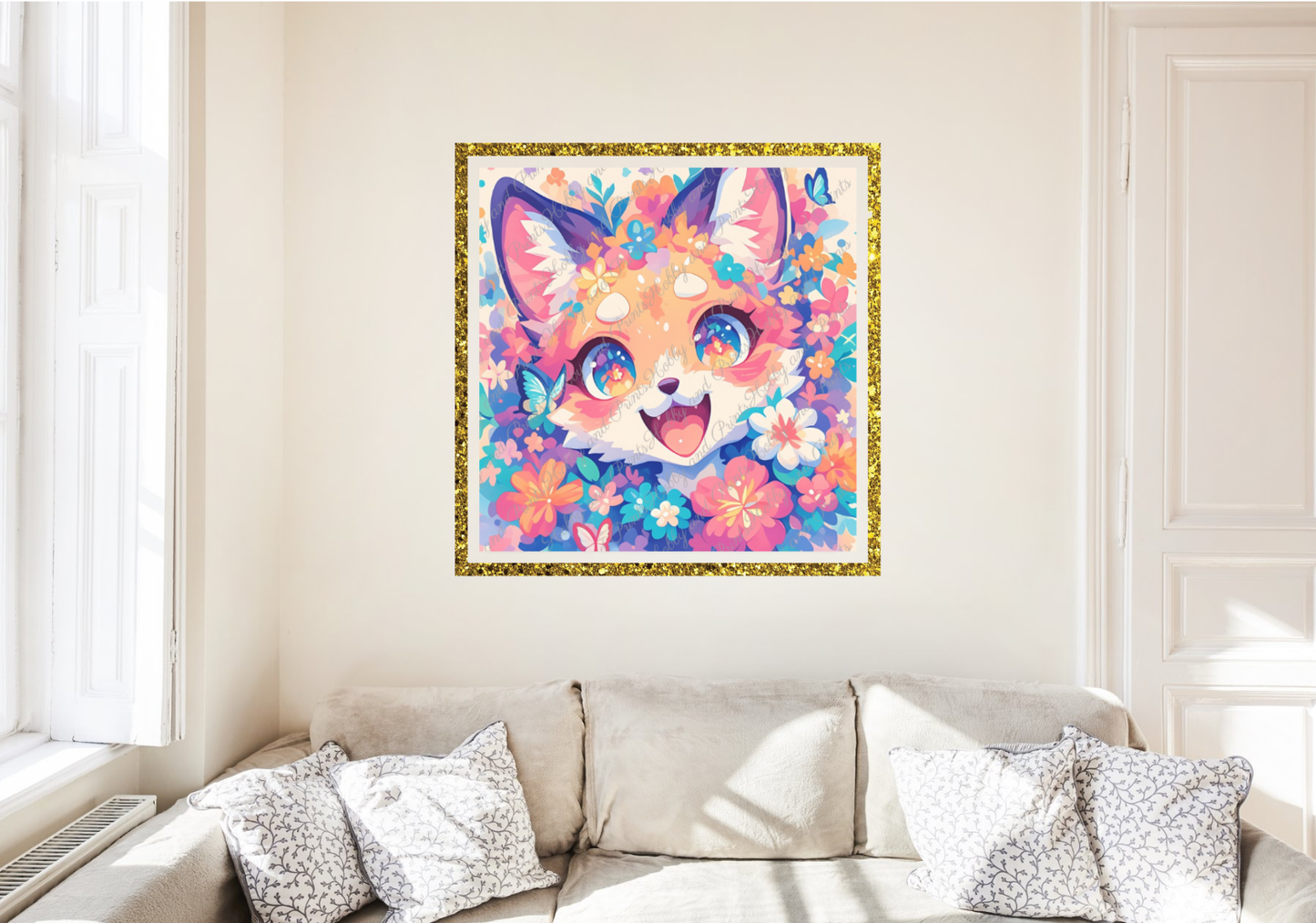 süßer Kawaii Fuchs