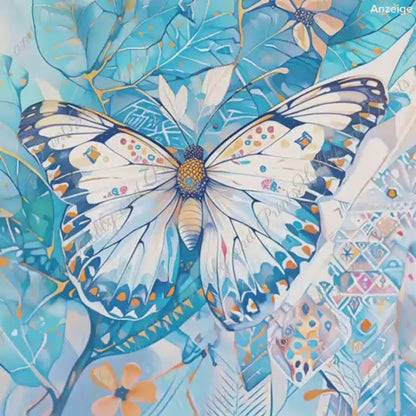 Schmetterling im Kawaii-Stil