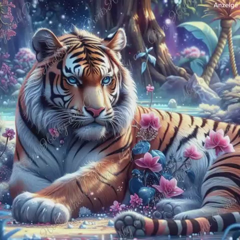 Tiger Robert im Fantasieland
