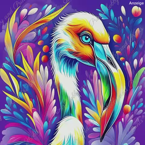 Bunter Flamingo Ingo